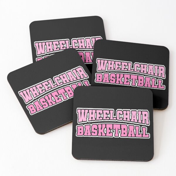 Item preview, Wheelchair Basketball Disability Positivity Awareness Sports Preppy Pink designed and sold by cashewdays.