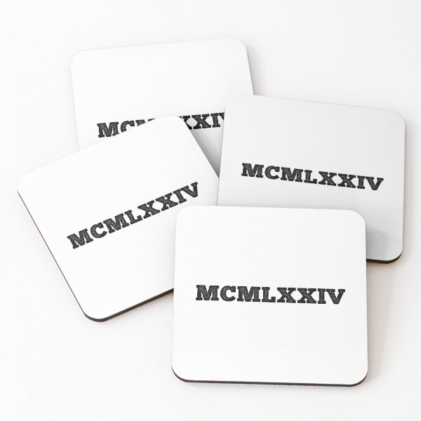 Item preview, 1974 Roman Numerals designed and sold by MSA-42.