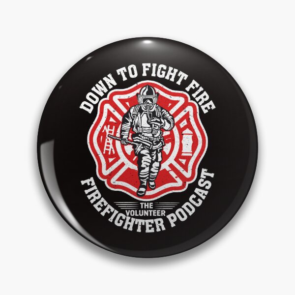 Item preview, Down To Fight Fire The Volunteer Firefighter Podcast designed and sold by verdecuddly.