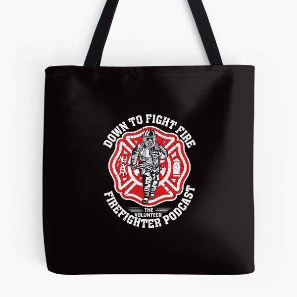Item preview, Down To Fight Fire The Volunteer Firefighter Podcast designed and sold by verdecuddly.
