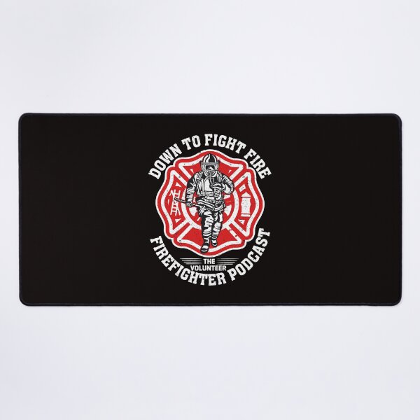 Item preview, Down To Fight Fire The Volunteer Firefighter Podcast designed and sold by verdecuddly.