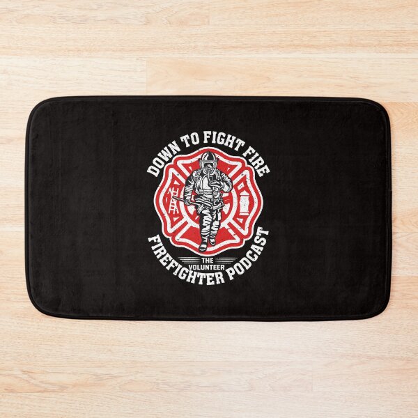 Item preview, Down To Fight Fire The Volunteer Firefighter Podcast designed and sold by verdecuddly.