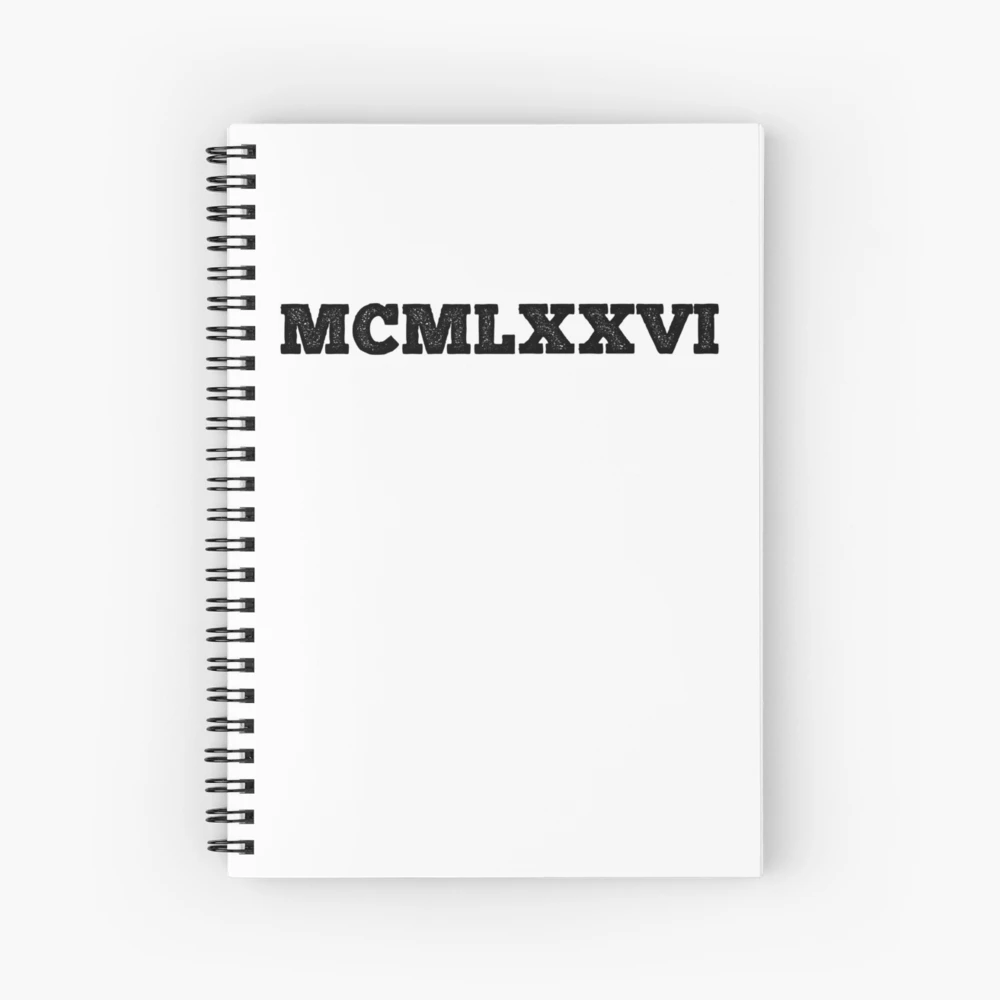 1972 Roman Numerals