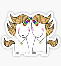 Uni and Una Sticker