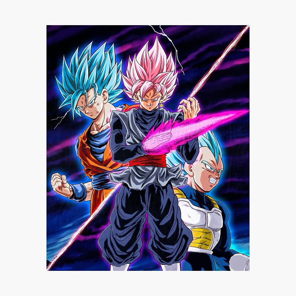 Goku Black Vs Goku & Vegeta