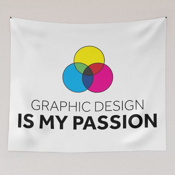 Item preview, Graphic Design is My Passion designed and sold by murialbezanson.