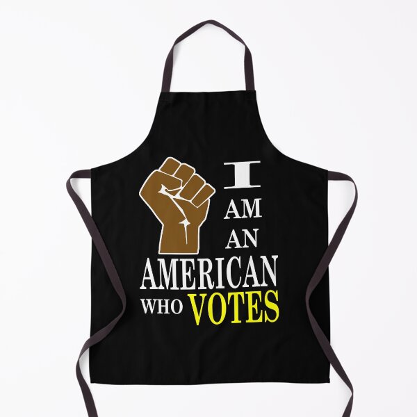 Item preview, I am an American Who VOTES - Brown Fist - Design designed and sold by LthrDaddyBear.
