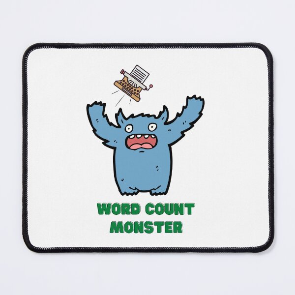 Item preview, Word Count Monster designed and sold by einspruch.