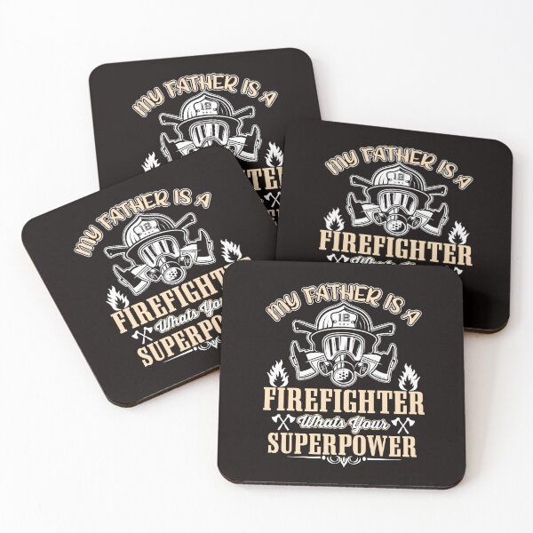 Item preview, My Father Is A Firefighter designed and sold by verdecuddly.