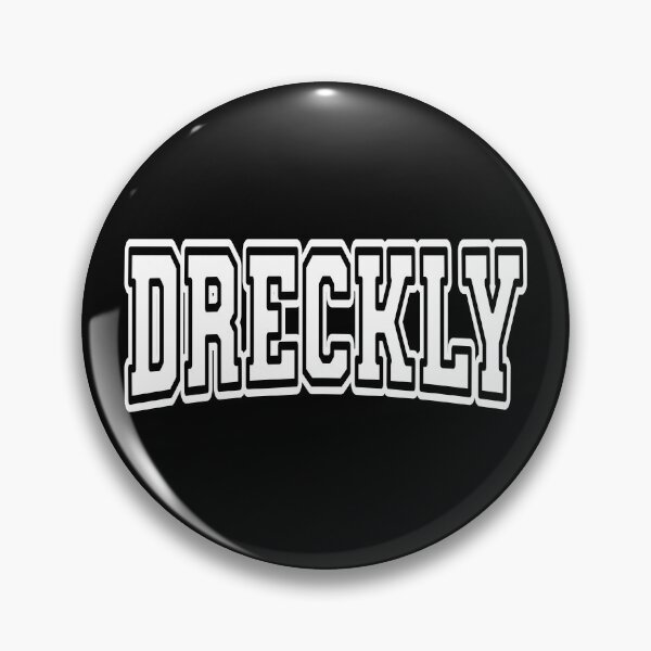 Item preview, Dreckly Cornish Phrase Funny Preppy White On Black designed and sold by cashewdays.