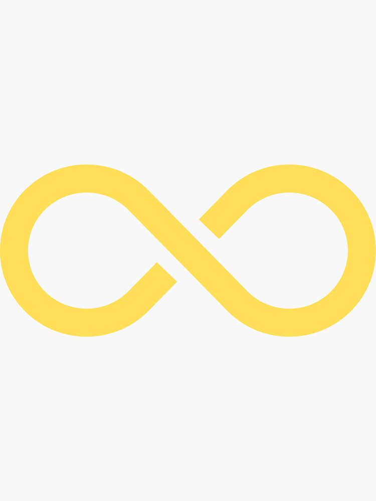 "Infinity" Sticker by Redbubble