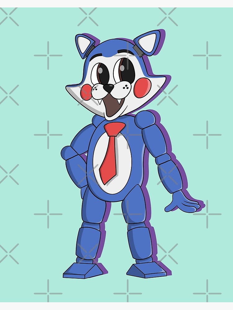 Blank - Five Nights at Candy's Art Print for Sale by Fugitoid537