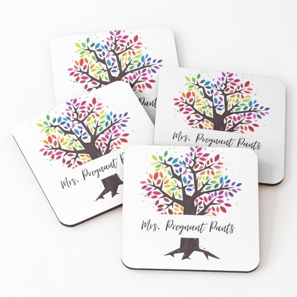 Item preview, Mrs. Pregnant Pants (with tree) || Kacie O'Neill Designs  designed and sold by kacieoneill.