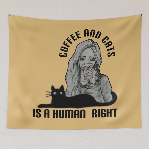 Item preview, Coffee is a human right. designed and sold by Umiska.