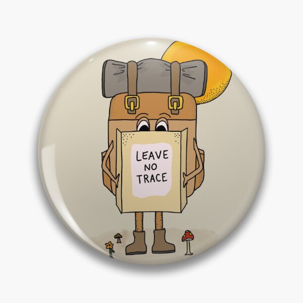 Item preview, Backpack Buddy: Leave No Trace designed and sold by sjmadd.