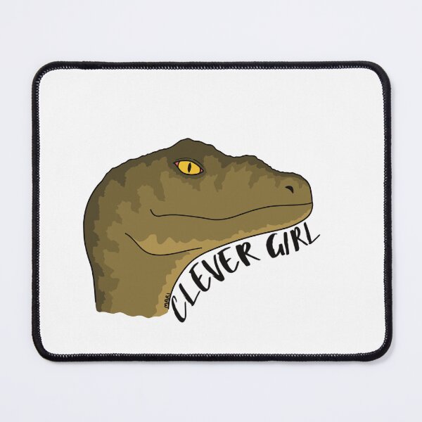 Item preview, Clever Girl Dinosaur designed and sold by HanaMariDesigns.