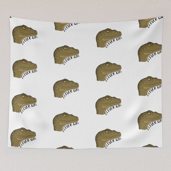 Item preview, Clever Girl Dinosaur designed and sold by HanaMariDesigns.