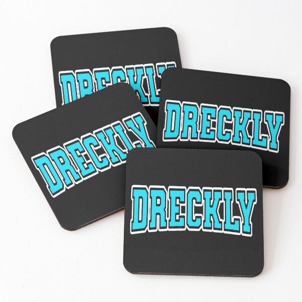 Item preview, Dreckly Cornish Phrase Funny Preppy Cornwall Cyan Blue designed and sold by cashewdays.