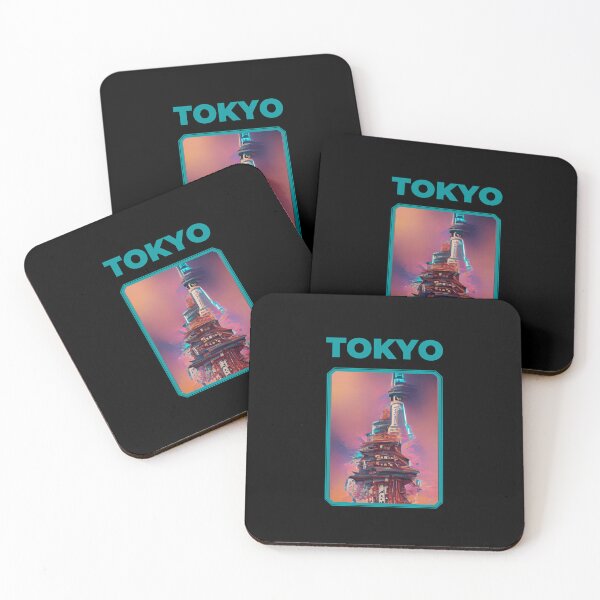 Item preview, Tokyo Tower Inspired Abstract Sci-Fi Design designed and sold by patricklevar.
