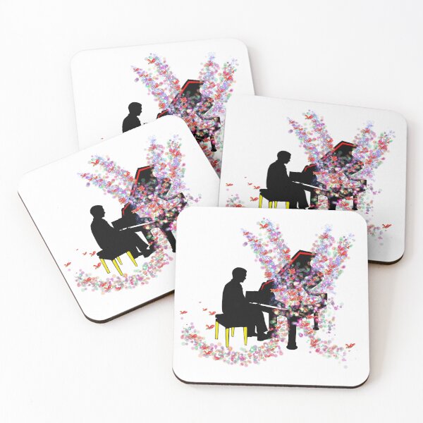 Item preview, Grand Piano Player Lady Beetles Colour designed and sold by MottoDigging.
