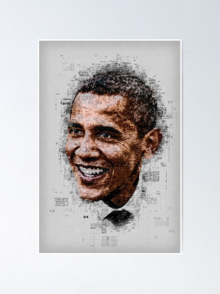 Alternate view of Obama Poster
