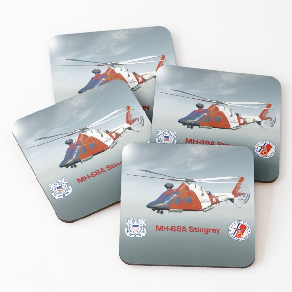 Aperçu de l'œuvre MH-68 Stingray USCG SAR créée et vendue par Mil Merchant.