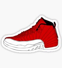 J12 Gym Red Sticker