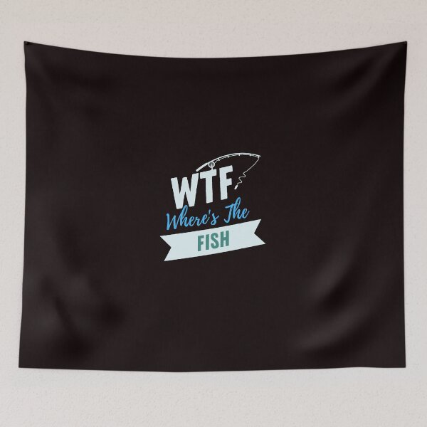 Item preview, WTF where is the fish. designed and sold by SusySell.
