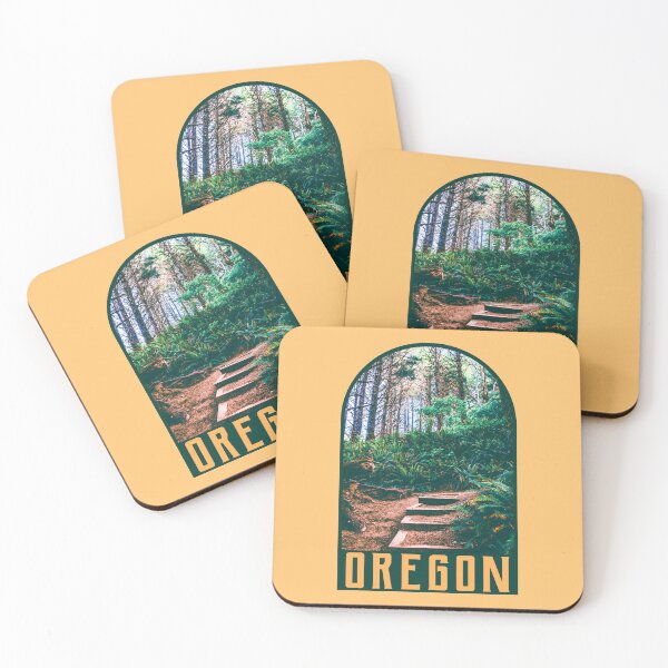 Item preview, Forest Stairs-Oregon Coast Travel Photography designed and sold by anthonylonder.