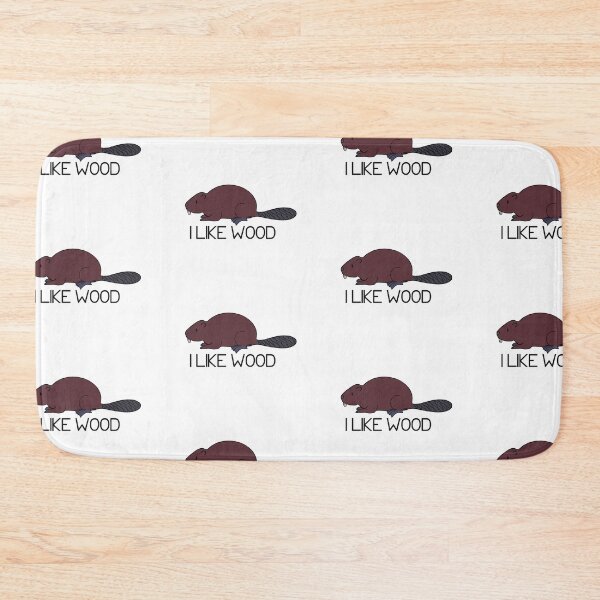 Item preview, I Like Wood Beaver designed and sold by HanaMariDesigns.