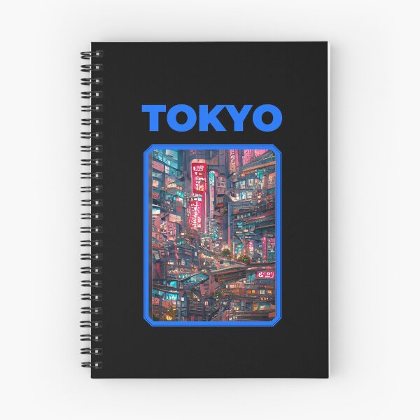 Item preview, Tokyo City Abstract Cyberpunk Sci-Fi Neon Lights designed and sold by patricklevar.