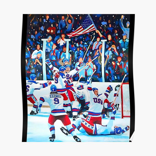 “Miracle On Ice Poster” Poster for Sale by silvieclkb | Redbubble
