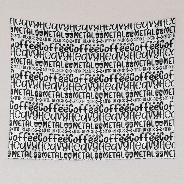 Item preview, Heavy metal and black coffe designed and sold by ArtbyJamasin.