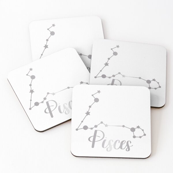 Item preview, Pisces Zodiac Constellation in Silver designed and sold by Kelly Leung.