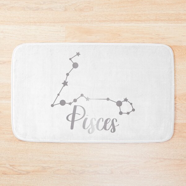 Item preview, Pisces Zodiac Constellation in Silver designed and sold by Kelly Leung.