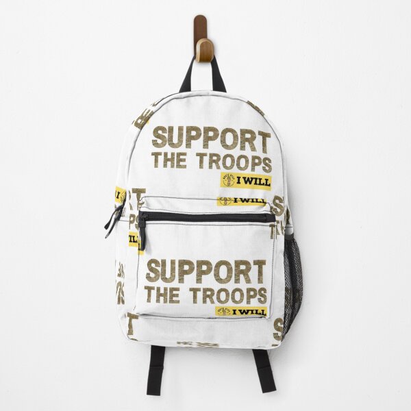 Item preview, SUPPORT THE TROOPS designed and sold by TheRouteStep.