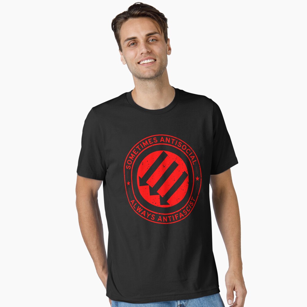 Vista previa del artículo con la obra «Camiseta esencial», diseñado y vendido por afastuff.