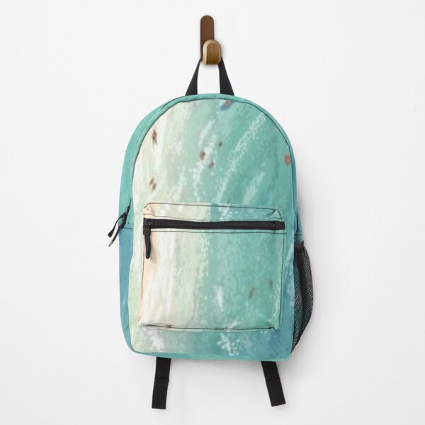 Item preview, Realistic Summer Elements on a Beach Background designed and sold by artistworks512.