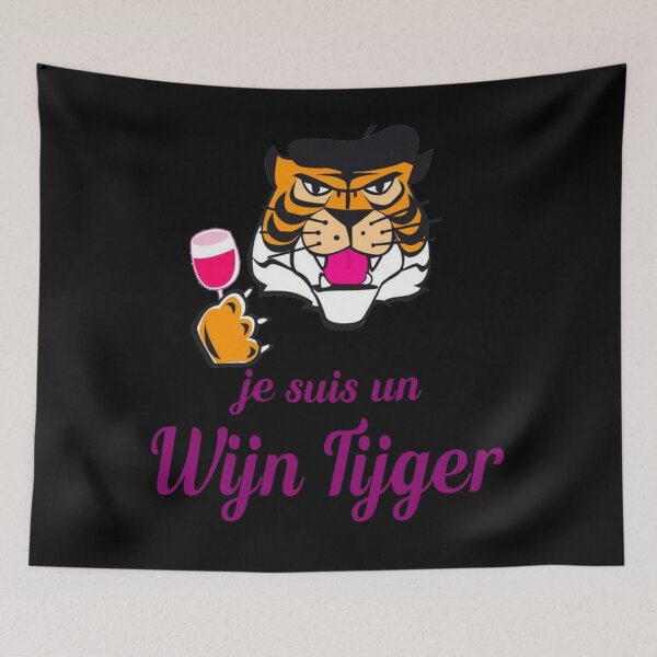 Item preview, je suis un wijntijger Classic designed and sold by FeliciaBarber.