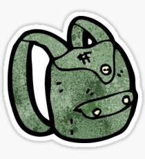 cartoon rucksack Sticker