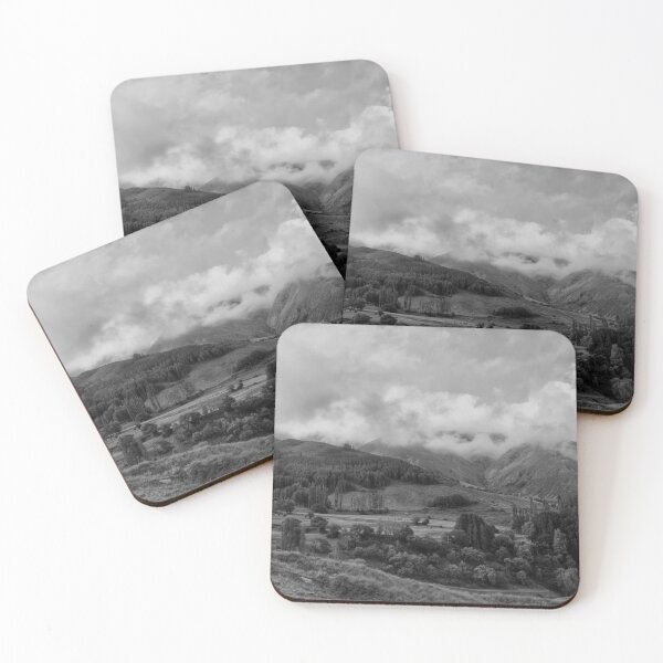 Item preview, Farm Landscape - Artistic Black and White. Van Life dreams designed and sold by S Quinn.