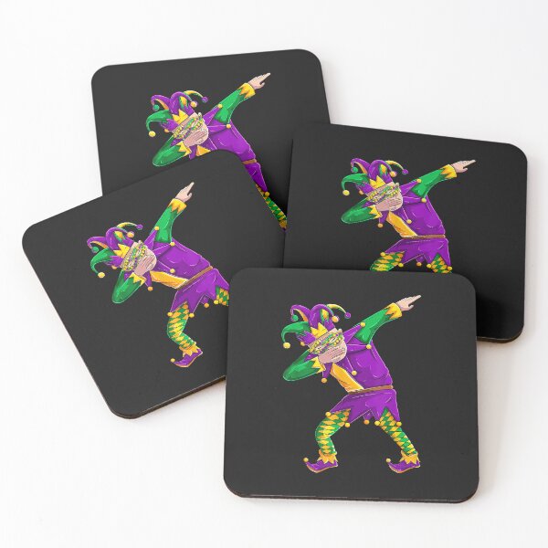 Item preview, Dabbing Dab Jester Mardi Gras Mask Outfit, Men Kids Boys designed and sold by Lynette1241.