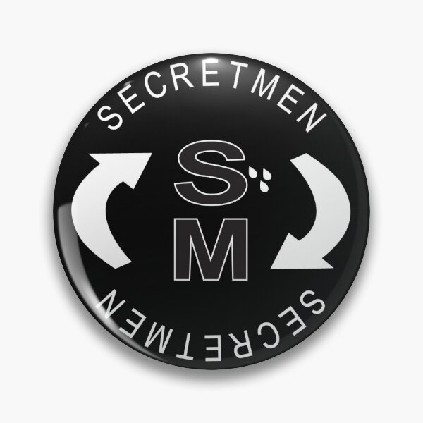 Item preview, SECRETMEN, LLC Logo #1 Black/Red designed and sold by SECRETMEN.