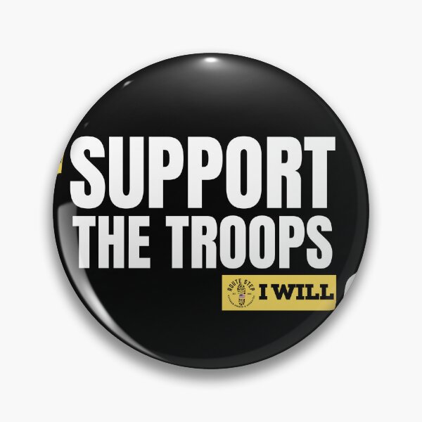 Item preview, SUPPORT THE TROOPS  designed and sold by TheRouteStep.