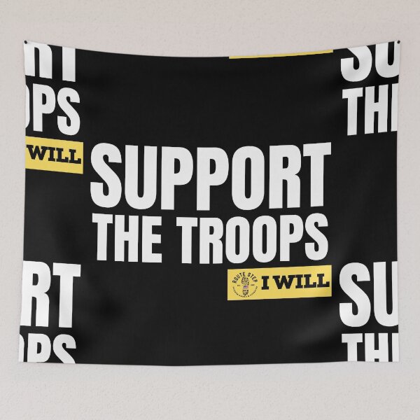 Item preview, SUPPORT THE TROOPS  designed and sold by TheRouteStep.