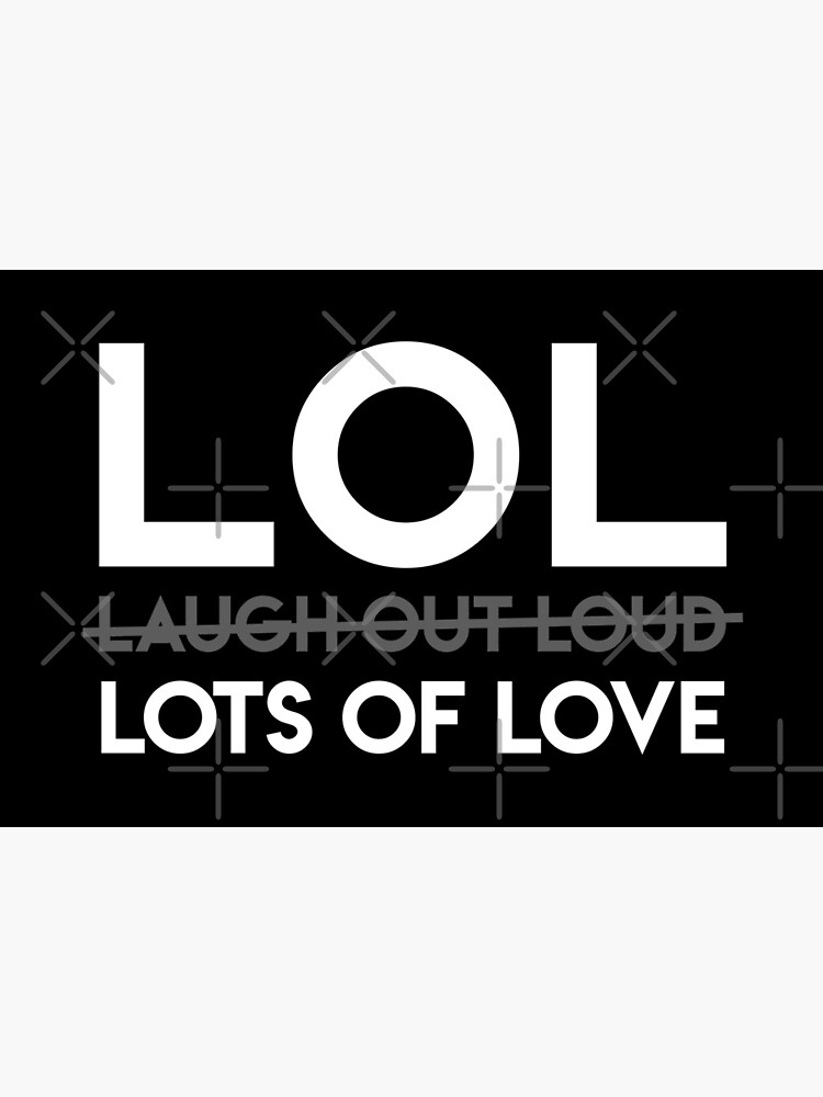 Lots of Love Abbreviation Art Board Print for Sale by Lakisha's, lol  meaning love 