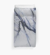 Marmor - Blau und Schwarz Marmor Crackle Bettbezug