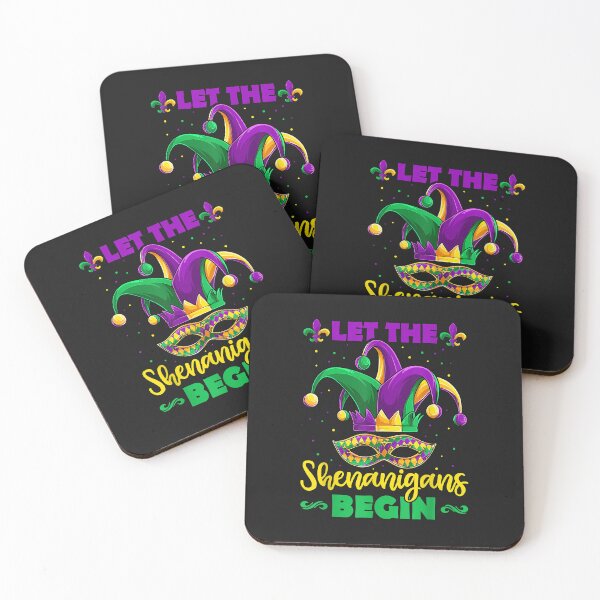 Item preview, Let The Shenanigans Begin Mardi Gras Kids Men Women designed and sold by Lynette1241.