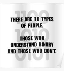 Binary People Poster
