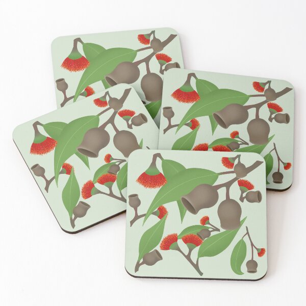 Item preview, Gum Nuts and Red Gum Flowers designed and sold by BundaBear.